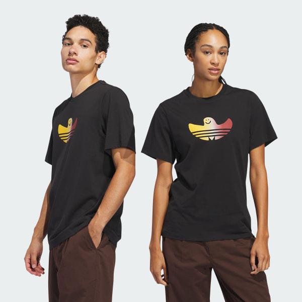 Adidas Shmoofil Fill Tee Gender Neutral Black - Multi-Black Sheep Skate Shop