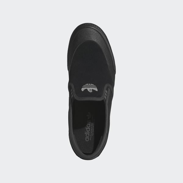 Adidas Shmoofoil Slip On RX Shoes Core Black - Grey Four - Core Black-Black Sheep Skate Shop