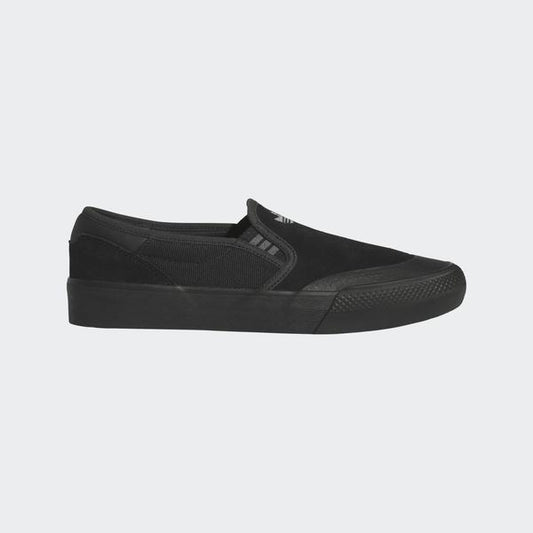 Adidas Shmoofoil Slip On RX Shoes Core Black - Grey Four - Core Black-Black Sheep Skate Shop
