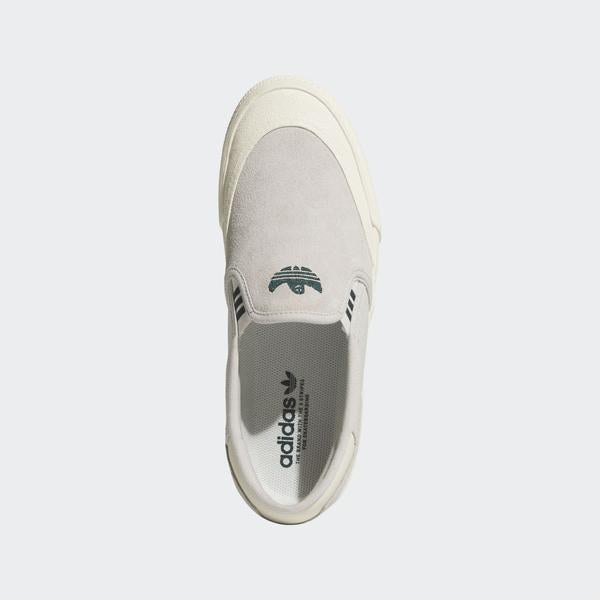Adidas Shmoofoil Slip On RX Wonder Alumina - Wonder Sage - Cream White-Black Sheep Skate Shop