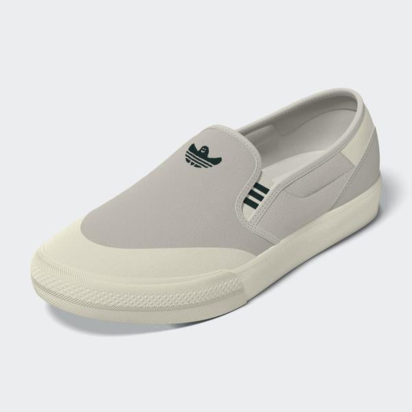Adidas Shmoofoil Slip On RX Wonder Alumina - Wonder Sage - Cream White-Black Sheep Skate Shop