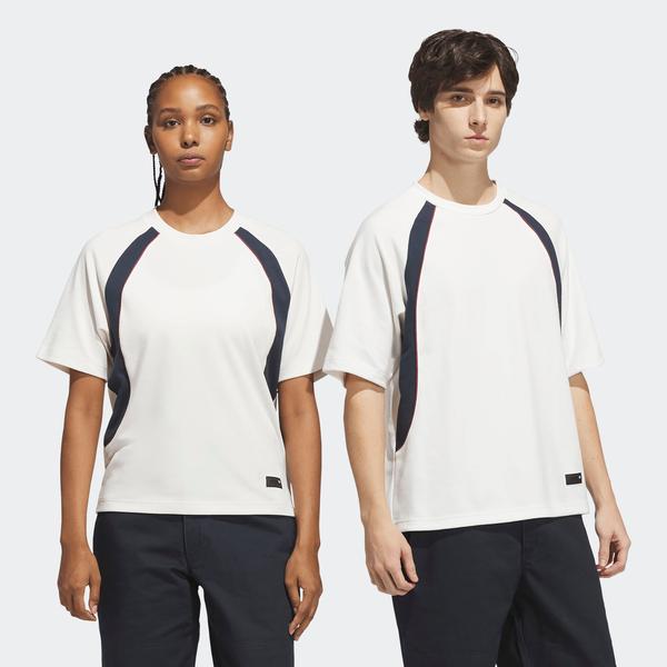 Adidas Skateboarding FS+ Skate Jersey White-Black Sheep Skate Shop