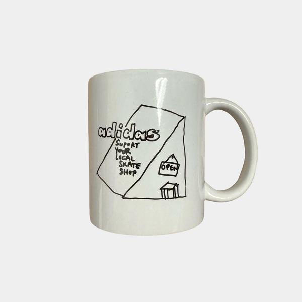 Adidas Skateboarding Mark Gonzales x Black Sheep Coffee Mug White-Black Sheep Skate Shop