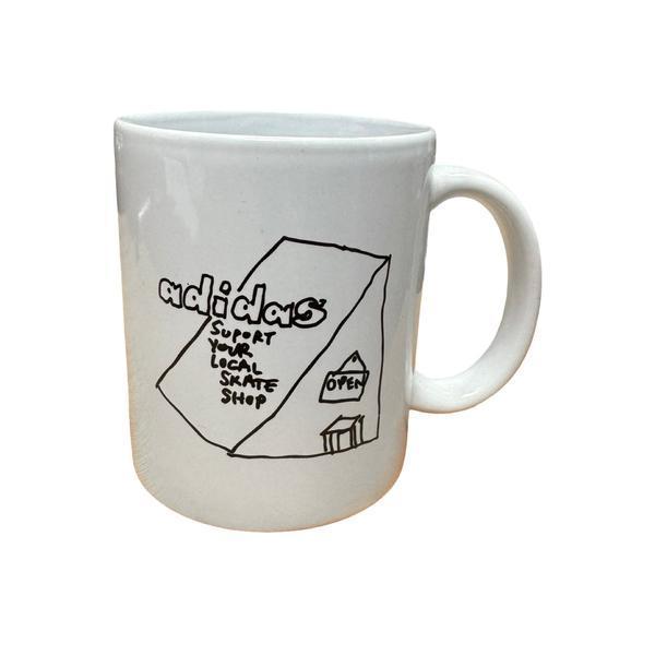 Adidas Skateboarding Mark Gonzales x Black Sheep Coffee Mug White-Black Sheep Skate Shop