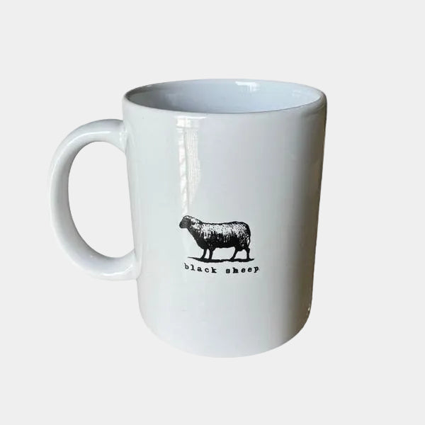 Adidas Skateboarding Mark Gonzales x Black Sheep Coffee Mug White-Black Sheep Skate Shop