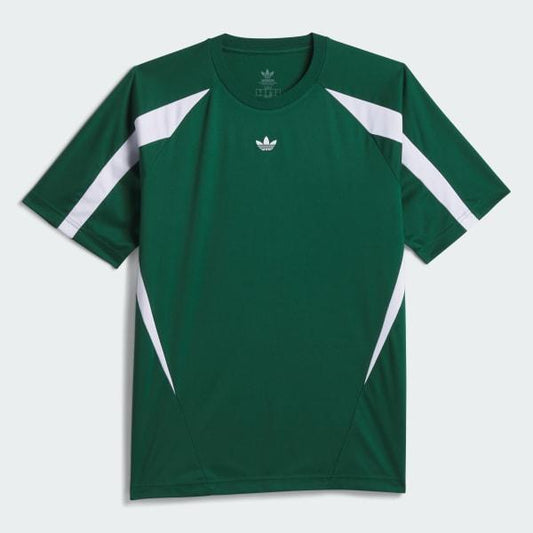 Adidas Skateboarding Teamgeist Jersey Gender Neutral Dark Green - White-Black Sheep Skate Shop