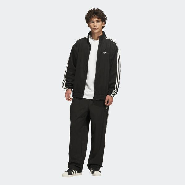 Adidas Skateboarding Vintage Superfire Track Jacket Black – Black
