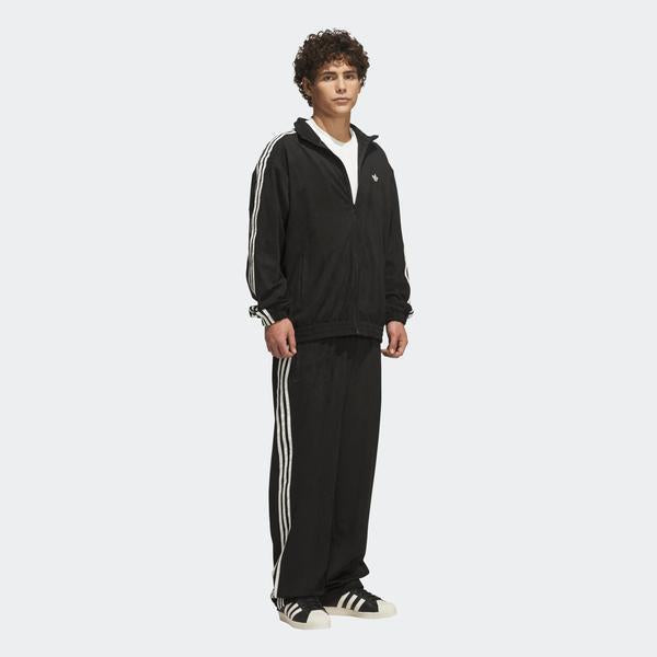 Adidas Skateboarding Vintage Superfire Track Pant Black-Black Sheep Skate Shop