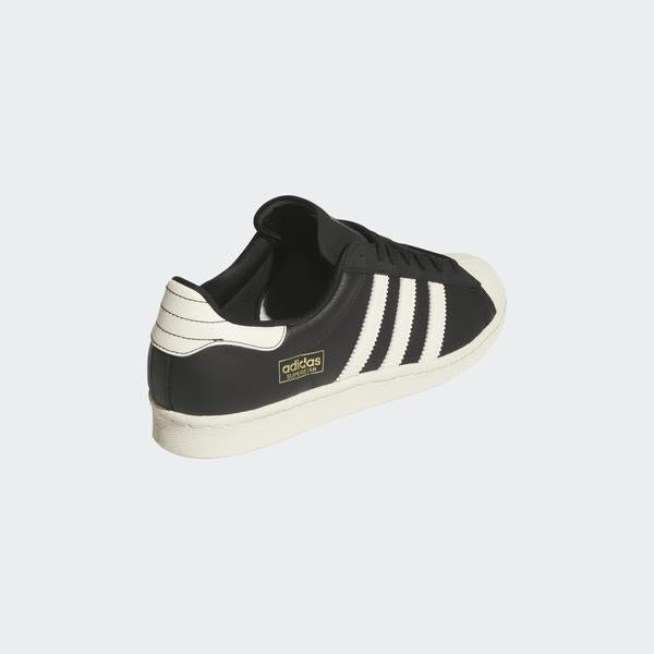 Adidas Superstar 80 ADV Leather Black - Cream - Gold Metallic-Black Sheep Skate Shop