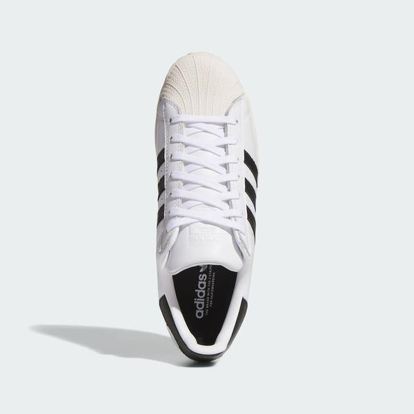 Adidas Superstar ADV Cloud White - Core Black - Gold Metallic-Black Sheep Skate Shop