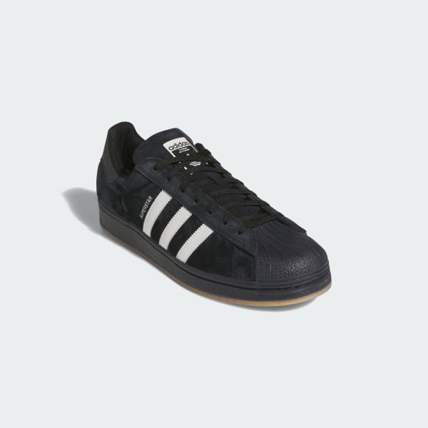 Adidas superstar black and silver online