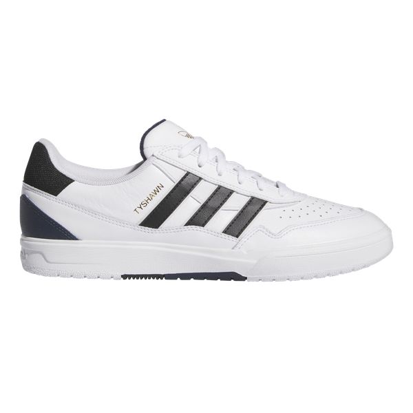 adidas Tyshawn Ⅱ ホワイト/ブラック スニーカー Adidas Tyshawn II - Crystal White Black – Holistic Skateshop