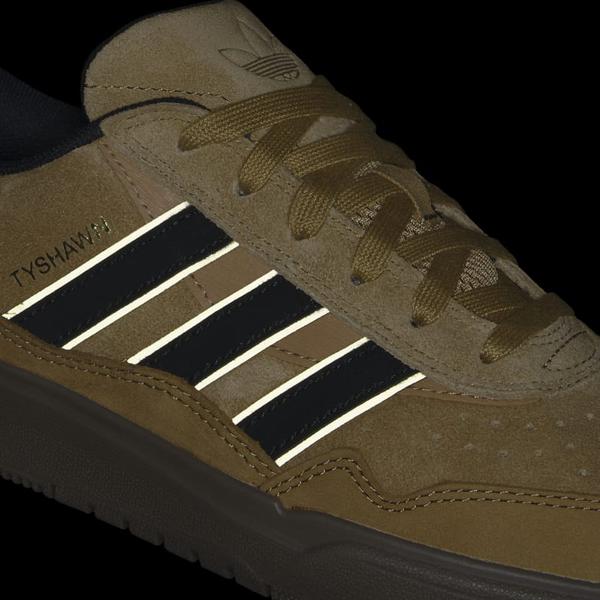 Adidas Tyshawn II Low Mesa - Core Black - Gum-Black Sheep Skate Shop