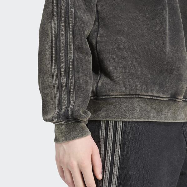 Adidas Vintage Wash Hooded Sweatshirt Black-Black Sheep Skate Shop
