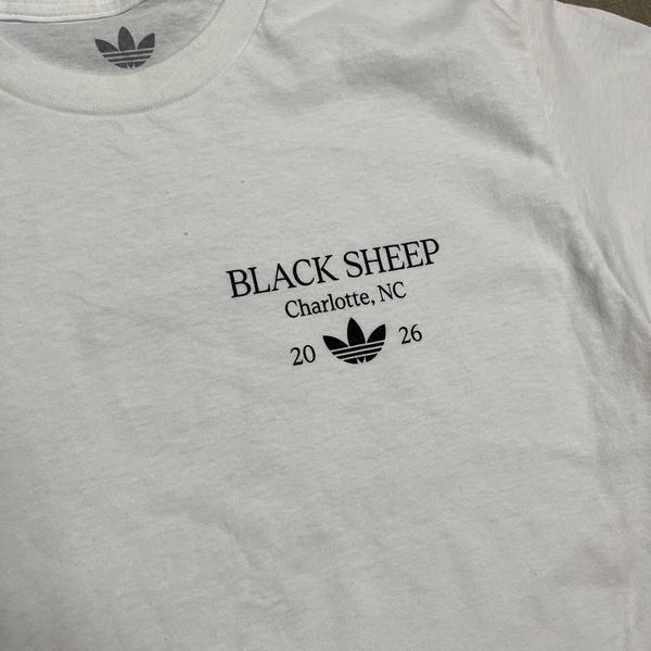 Adidas x Black Sheep Go Skate Day Tee White-Black Sheep Skate Shop