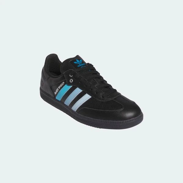 Adidas x Charlotte FC x Black Sheep Samba ADV Core Black - Footwear White - Clear Blue-Black Sheep Skate Shop