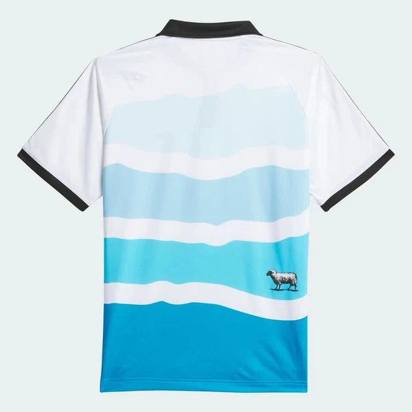 Adidas x Charlotte FC x Black Sheep Skate Top White Ice Blue Clear Black Sheep Skate Shop