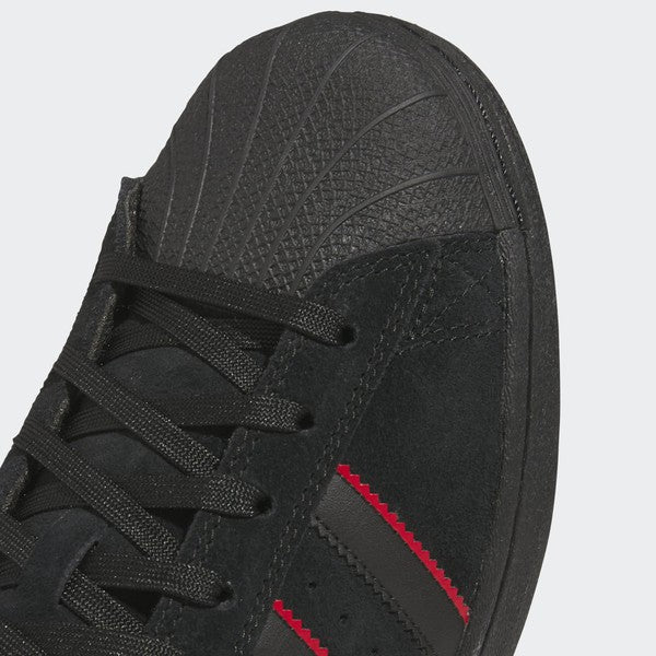 Adidas x Felipe Gustavo Superstar ADV Core Black - Better Scarlet - Gold Metallic-Black Sheep Skate Shop