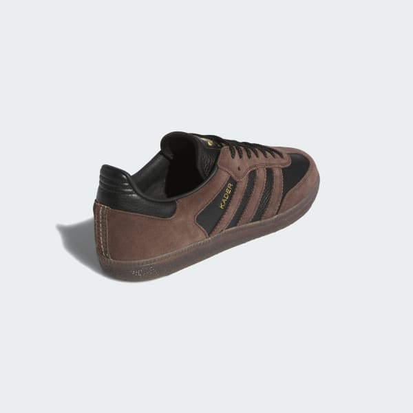 Adidas x Kader Sylla Samba Core Black - Brown - Gum-Black Sheep Skate Shop