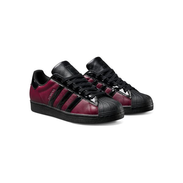 Adidas x Marcos Montoya Superstar ADV Maroon - Core Black - Maroon-Black Sheep Skate Shop