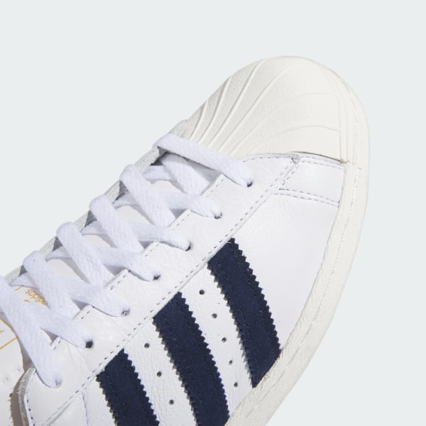 Adidas x Pop Trading Co Superstar ADV Cloud White - Collegiate Navy - Chalk White-Black Sheep Skate Shop