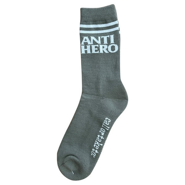 Anti Hero Blackhero If Found Socks Grey - White-Black Sheep Skate Shop