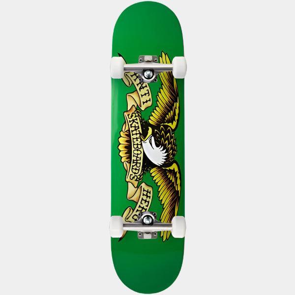 Anti Hero Classic Eagle Mini Complete 7.5" Green-Black Sheep Skate Shop