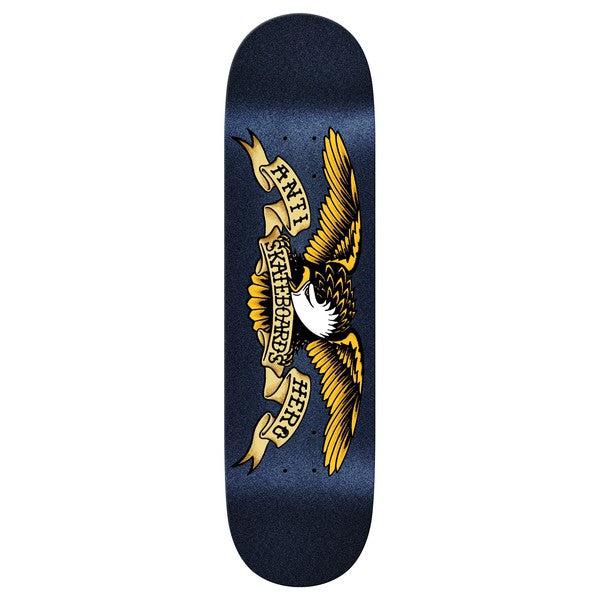 Anti Hero Easy Rider Classic Eagle Deck 8.0" Navy Glitter-Black Sheep Skate Shop