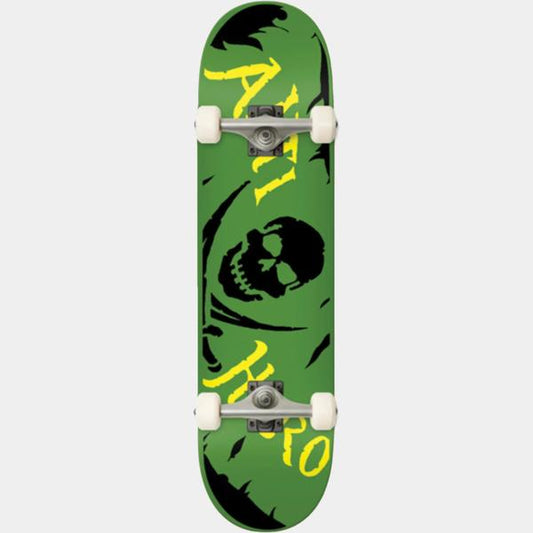 Anti Hero Jolly Roger Complete Skateboard 7.75" Green-Black Sheep Skate Shop
