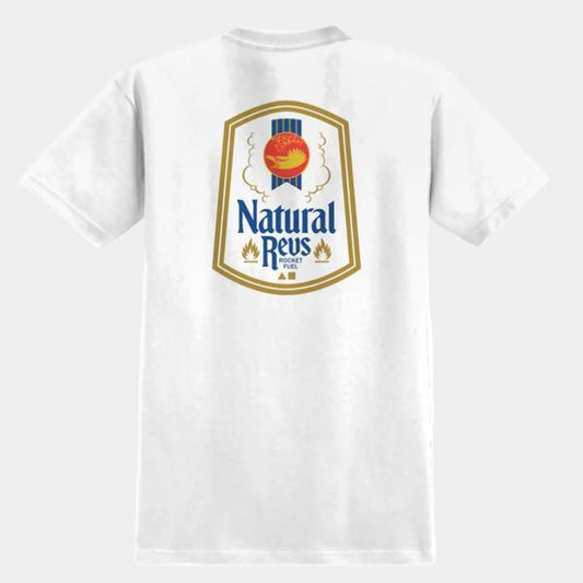Anti Hero Natty Revs T-Shirt White-Black Sheep Skate Shop