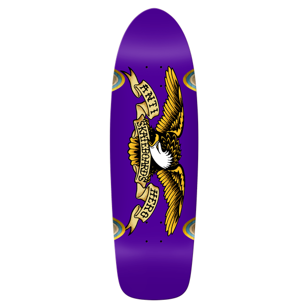 Anti Hero Skateboards Classic Eagle Caster Shaped Deck 10.125"-Black Sheep Skate Shop
