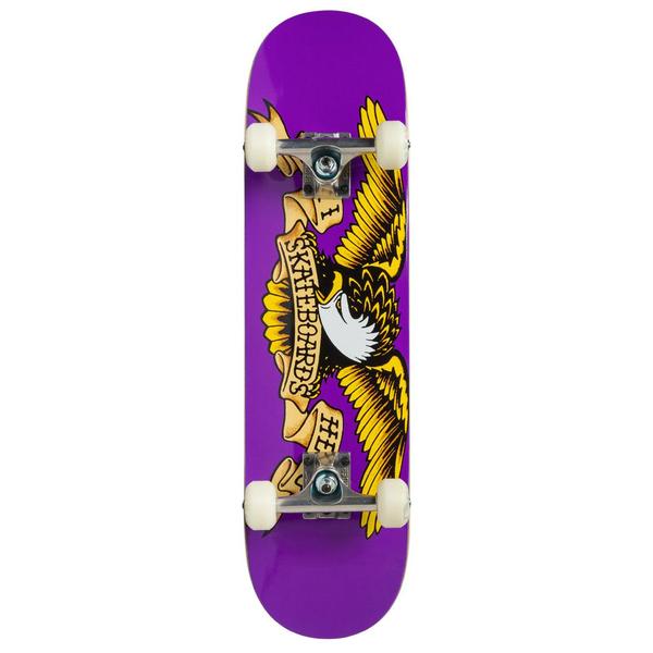 Anti Hero Skateboards Deluxe Classic Eagle Mini Complete Skateboard 7.3"-Black Sheep Skate Shop