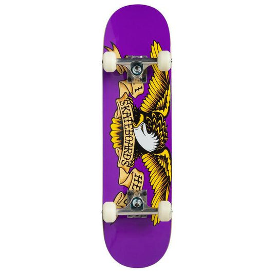 Anti Hero Skateboards Deluxe Classic Eagle Mini Complete Skateboard 7.3"-Black Sheep Skate Shop
