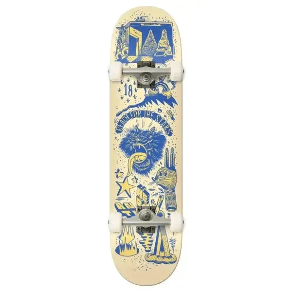 Anti Hero Skateboards Deluxe Reach For Stars Complete Skateboard 8.25"-Black Sheep Skate Shop