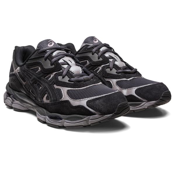 Asics GEL NYC Sportstyle Shoe Graphite Grey - Black-Black Sheep Skate Shop