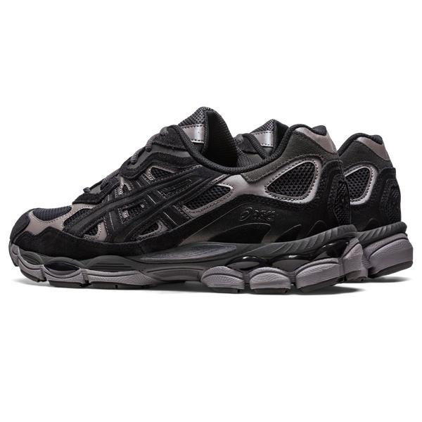 Asics GEL NYC Sportstyle Shoe Graphite Grey - Black-Black Sheep Skate Shop