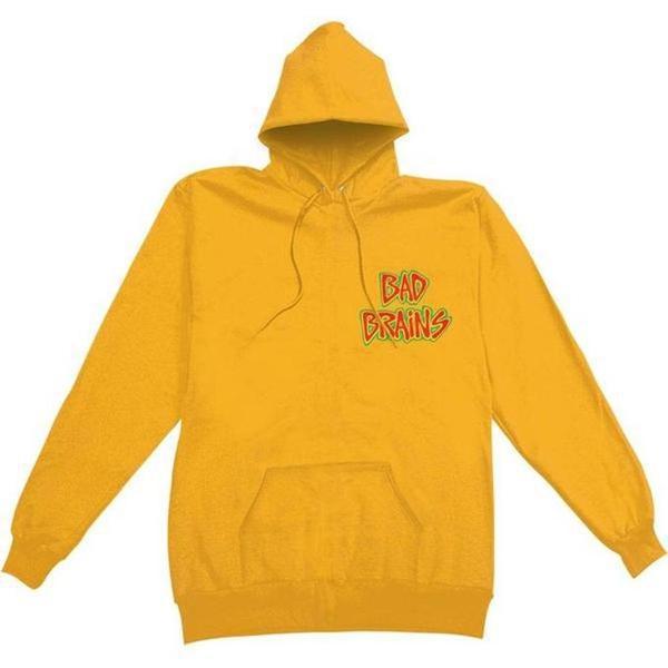 Bad Brains Capitol Hooded Sweatshirt Yellow – Black Sheep Skate Shop