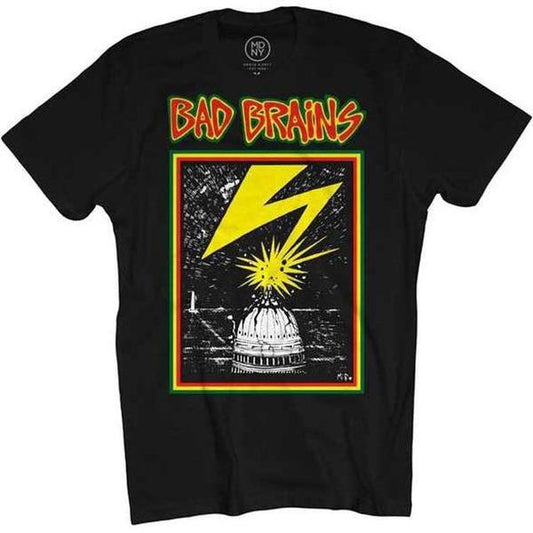 Bad Brains Capitol Tee Black-Black Sheep Skate Shop