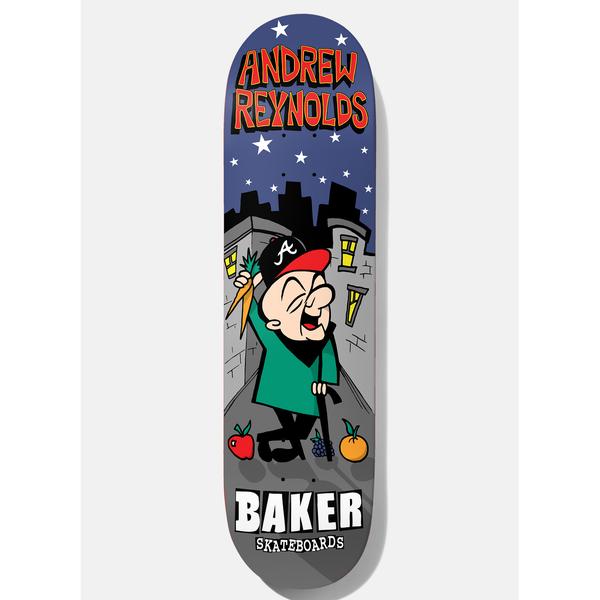 Baker Skateboards Andrew Reynolds Mr. Androo Deck 8.25"-Black Sheep Skate Shop