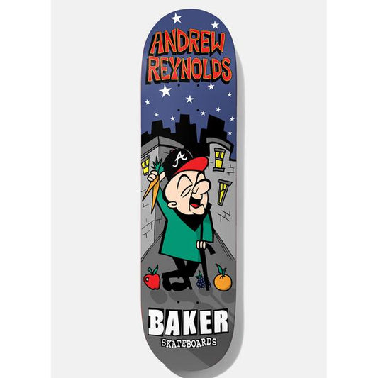 Baker Skateboards Andrew Reynolds Mr. Androo Deck 8.25"-Black Sheep Skate Shop