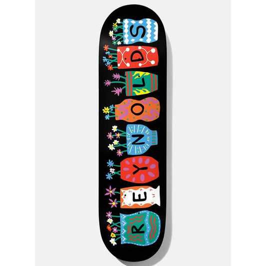 Baker Skateboards Andrew Reynolds Pots & Flowers Deck 8.5"-Black Sheep Skate Shop