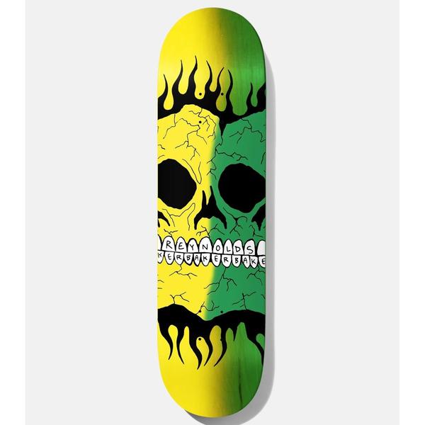 Baker Skateboards Andrew Reynolds Rasta Skull B2 Deck 8.38"-Black Sheep Skate Shop