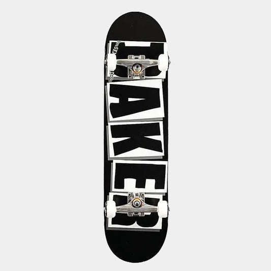 Baker Skateboards Black Logo Premium Complete 8.5"-Black Sheep Skate Shop