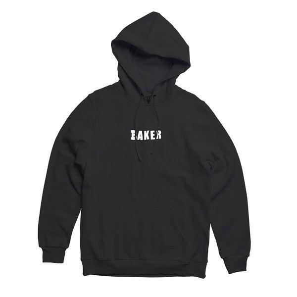 Baker Skateboards Brand Logo Hoodie Black-Black Sheep Skate Shop