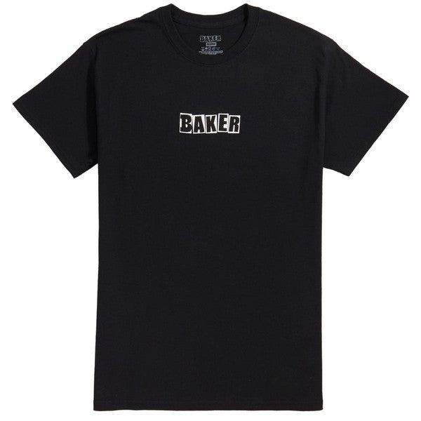 Baker Skateboards Brand Logo T-Shirt Black-Black Sheep Skate Shop