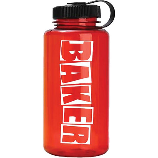 Baker Skateboards Brand Logo Water Bottle Red-Black Sheep Skate Shop