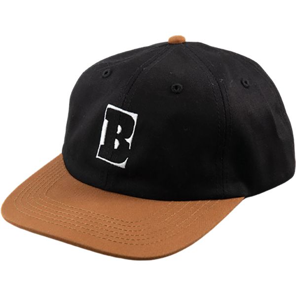 Baker Skateboards Capital B Snapback Hat Black - Brown-Black Sheep Skate Shop