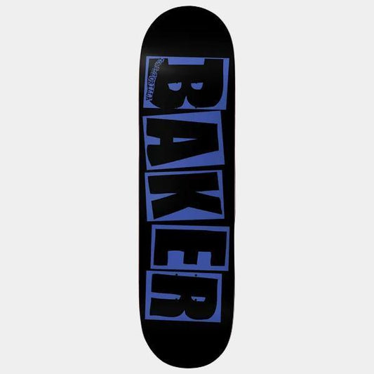 Baker Skateboards Rowan Zorilla Brand Logo Danger Blue Deck 8.25"-Black Sheep Skate Shop