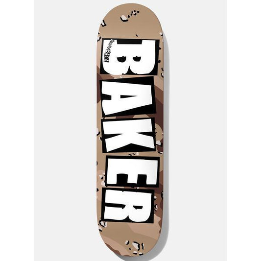 Baker Skateboards Sammy Baca Brand Logo Desert Storm Deck 8.475"-Black Sheep Skate Shop