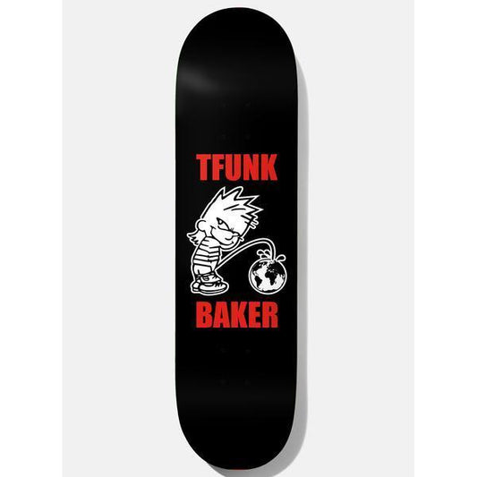 Baker Skateboards Tristan Funkhouser T-Funk Whizz Kid Deck 8.25"-Black Sheep Skate Shop